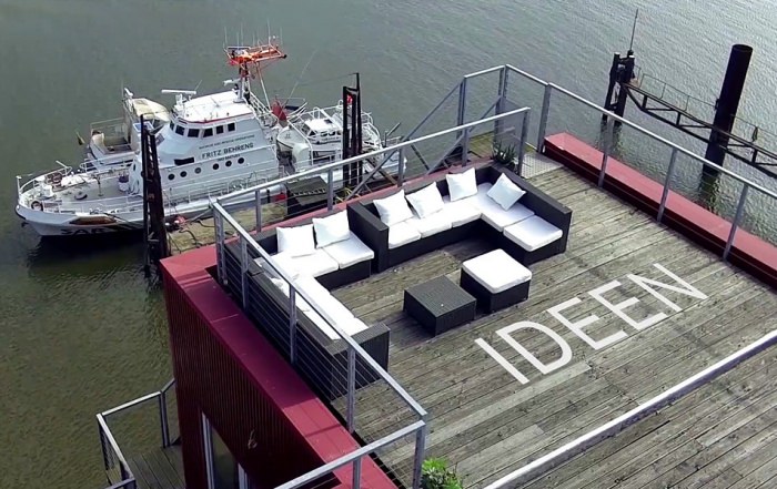 Fleet 3 Hamburg - Raum für Ideen - Luftaufnahmen