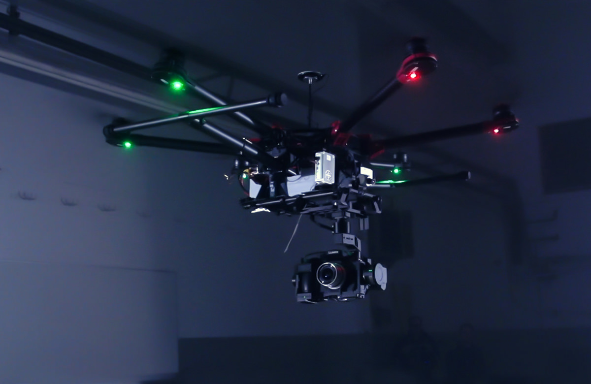 Luftaufnahmen Drohne - Hexacopter S900