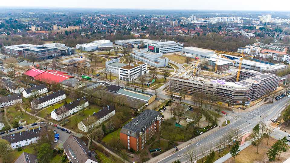 Luftbild Hamburg - Warburg Real Estate - Überblick