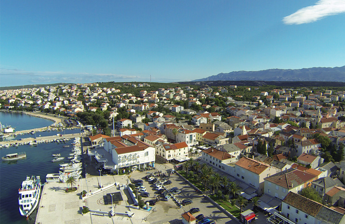 Novalja Impressionen • Luftbild Crew